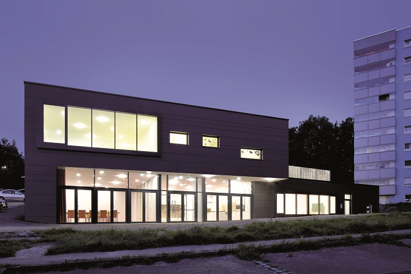 Projekt: KID-Kindergrippe und GemeindezentrumArchitekt: urban tool architectsOrt: D-DonauwörthDatum: 2014/02